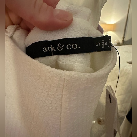 NWT white dress with lace, Arc & Co. Sold by impressions boutique - Picture 6 of 6